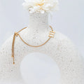 18K Gold PVD Stainless Steel Angel Number Bracelet 111
