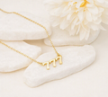 18K Gold PVD Stainless Steel Angel Number Necklace 777