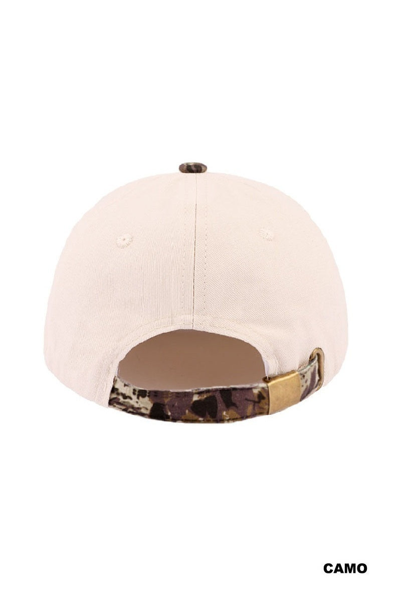 "Howdy Darlin" Two-Tone Canvas Cotton Cap