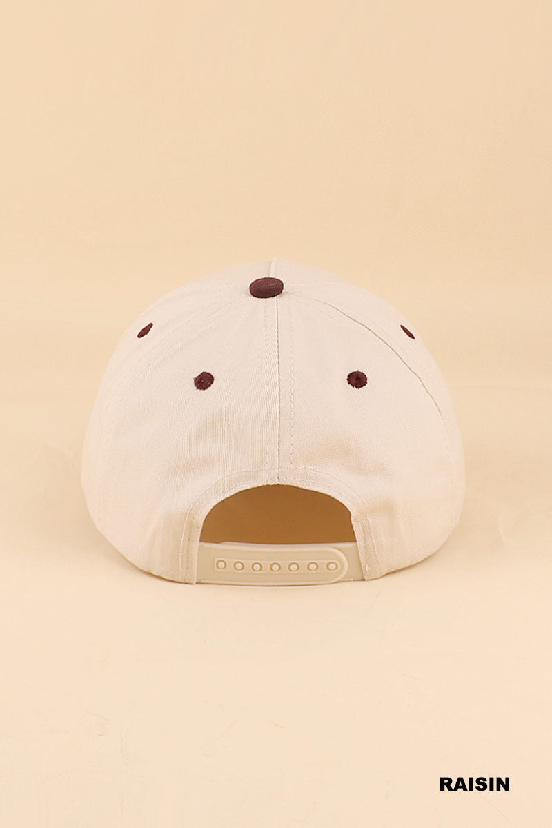 "Number One Girl" Two-Tone Snapback Hat