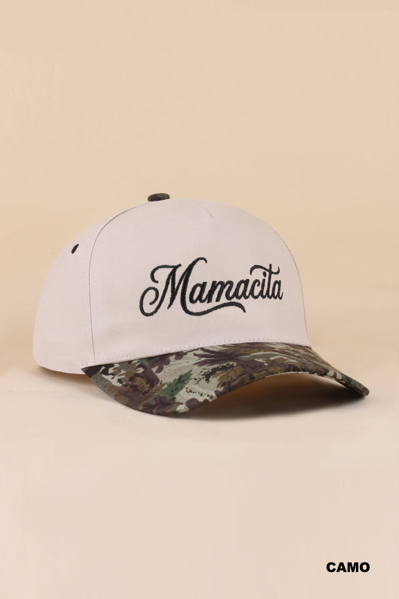 "Mamacita" Two-Tone Snapback Hat