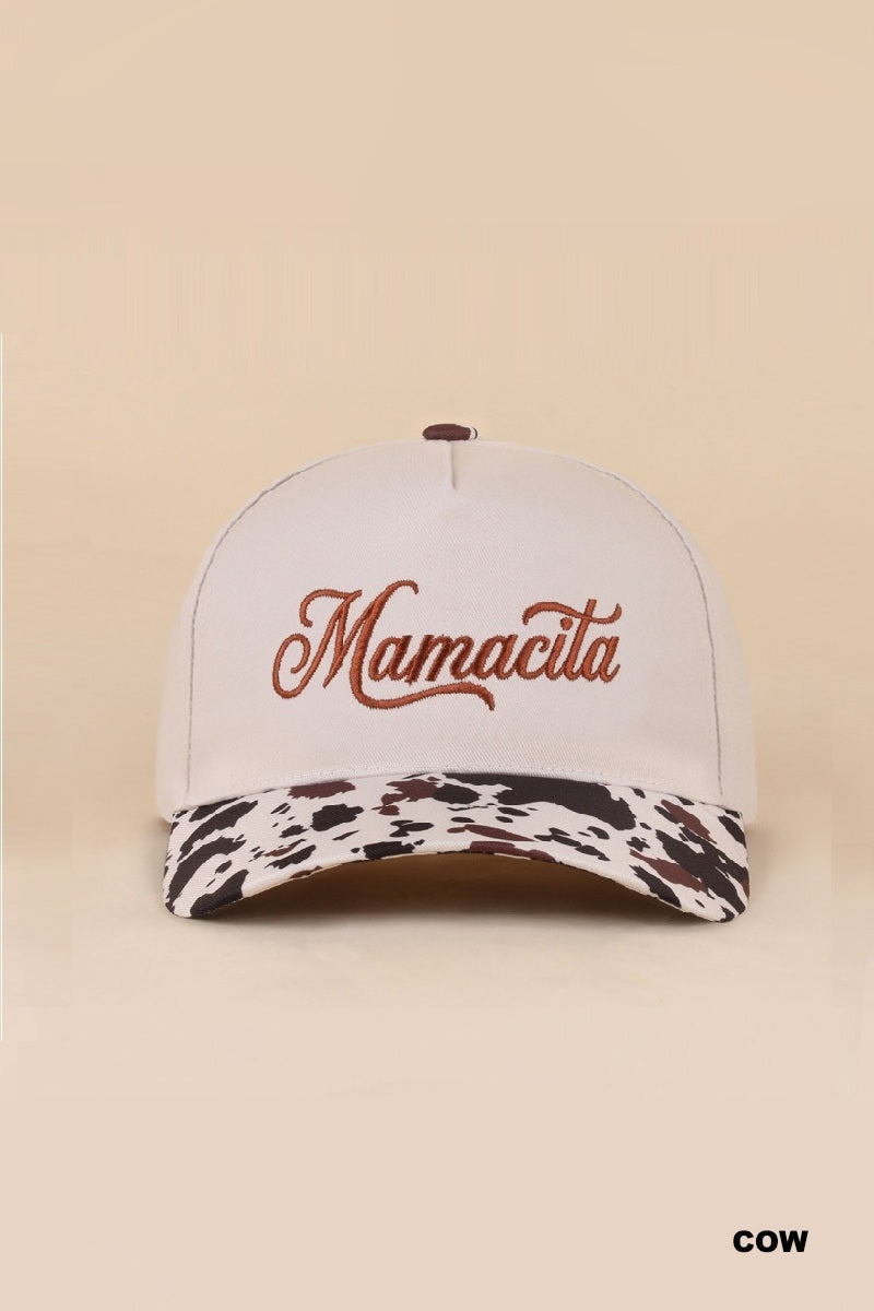 "Mamacita" Two-Tone Snapback Hat