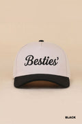 "Besties" Two-Tone Snapback Hat